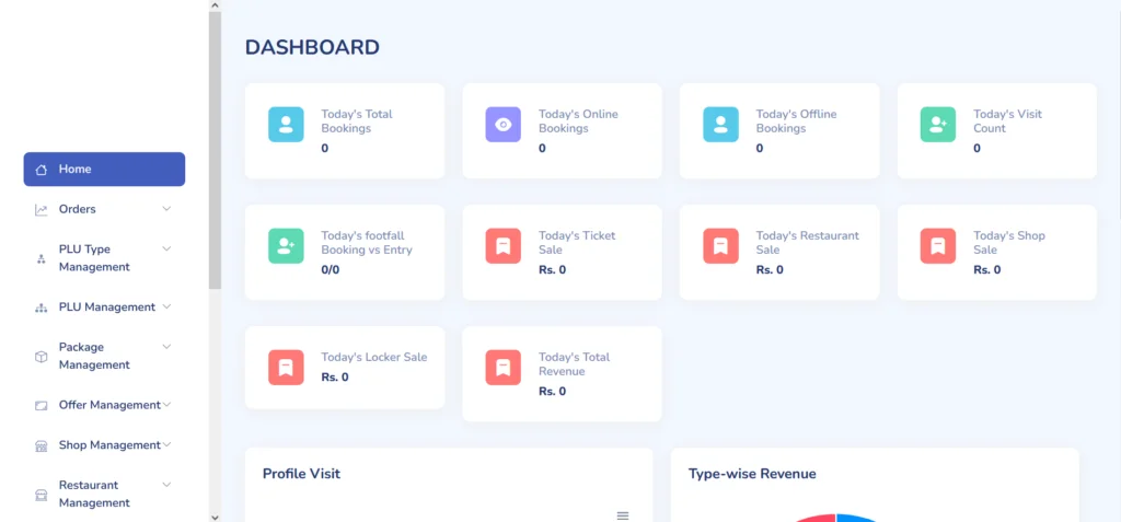 Theme-park-and-waterpark-ticketing-dashboard